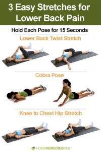 Lower Back Pain Relief Stretches